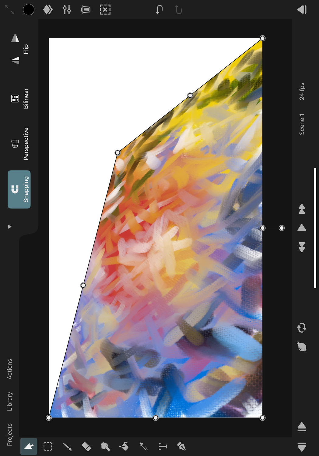 Perspective transform