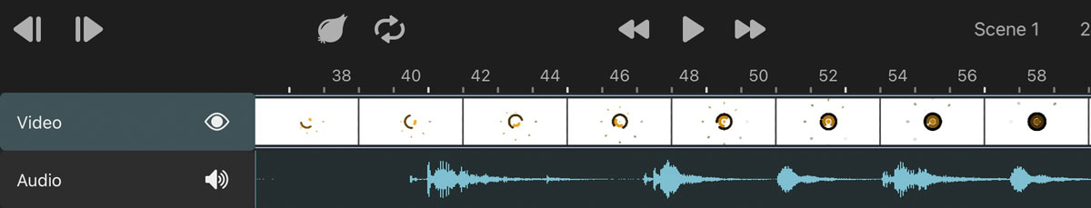 video and audio layers